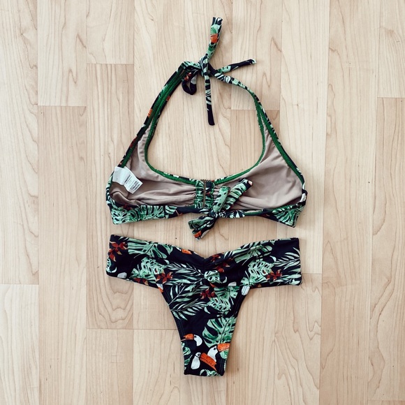 Caty Ferreira Tropical Print Bikini - Picture 2 of 4